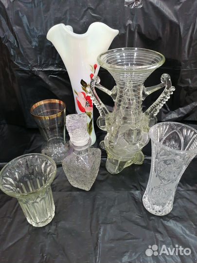 Вазы, графин СССР