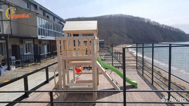 Новый детский спортивный комплекс для дачи