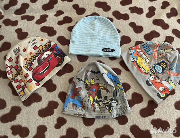 Шапка для мальчика трикотажная