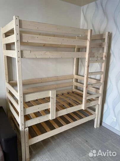 2ух- 3х ярустные выкатные деревянные кровати