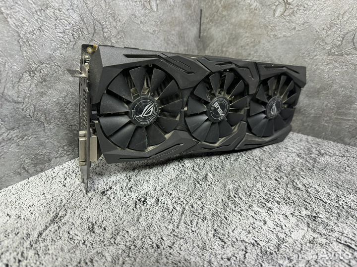 Видеокарта asus rog strix gtx 1070 8 gb