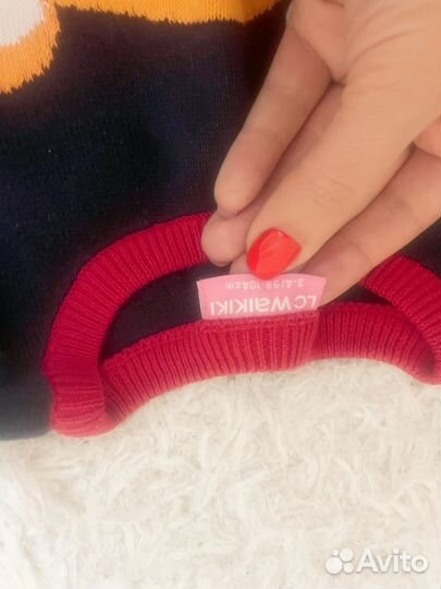 Свитер для девочки 110