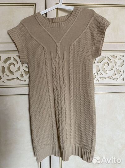 Вязаное платье