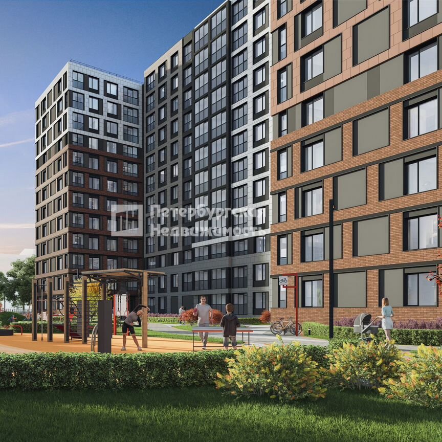 1-к. квартира, 35,8 м², 9/12 эт.