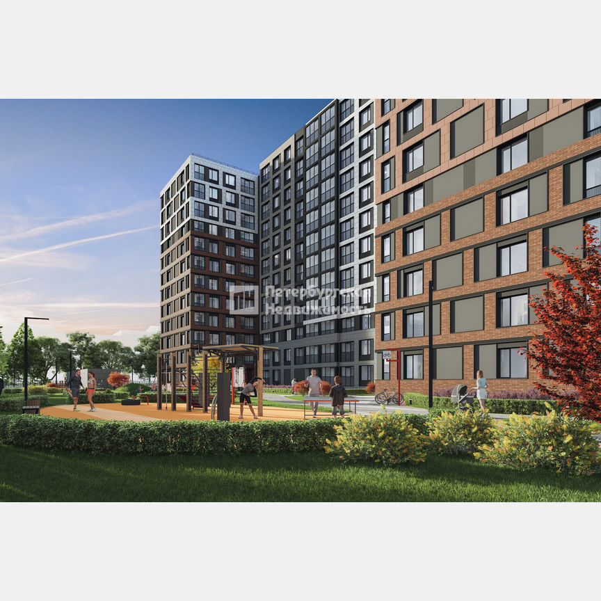 1-к. квартира, 35,8 м², 9/12 эт.