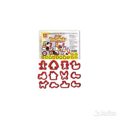 Н-р аксессуаров д/лепки 12шт 11С 752-08