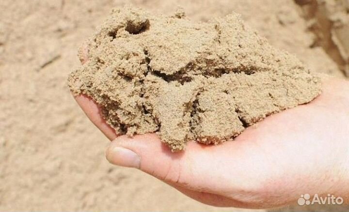Песок с доставкой в мешках и навалом