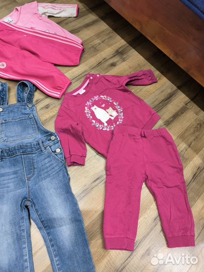 Вещи на девочку 74 пакетом Gap Adidas Chicco