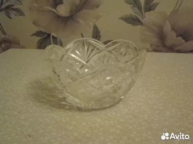 Ваза хрустальная - 15 см, конфетница