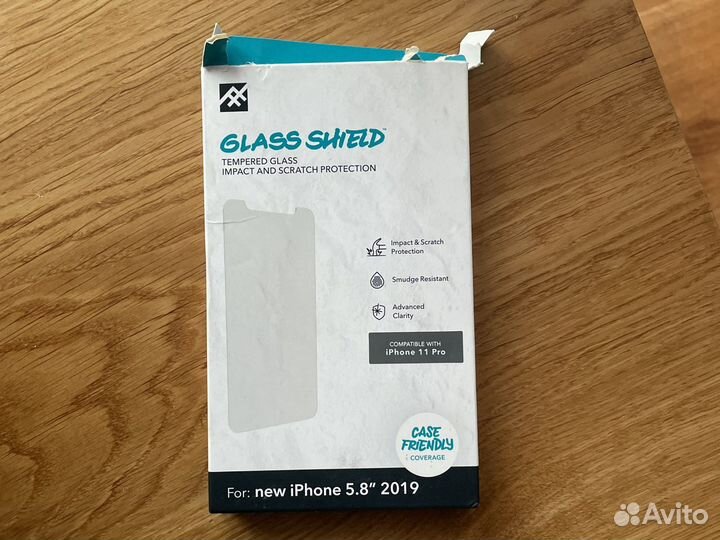 Закаленное стекло для iPhone 11 PRO новые