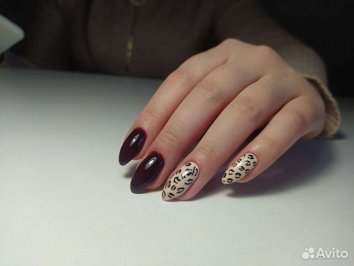 Маникюр, покрытие гель-лаком, наращивание