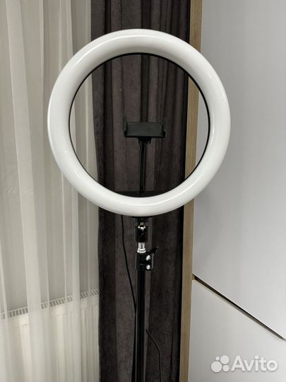 Кольцевая лампа 33 см новая