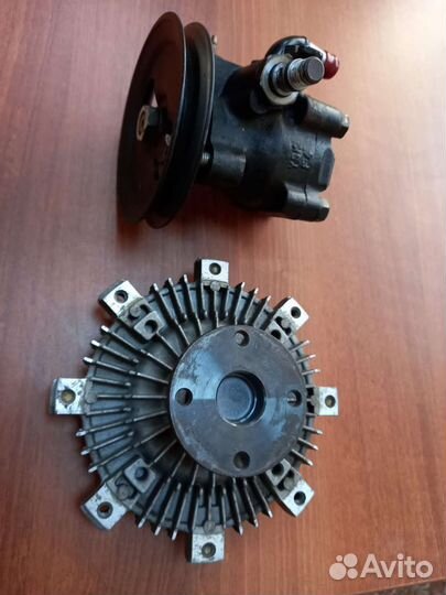 Вискомуфта вентилятора и насос гур Hyundai/Kia