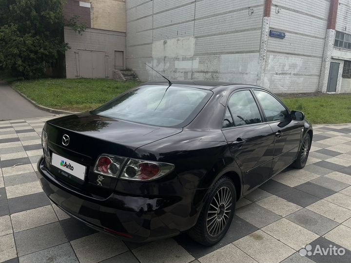 Mazda 6 1.8 МТ, 2007, 184 265 км
