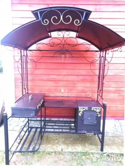 Мангал С крышей