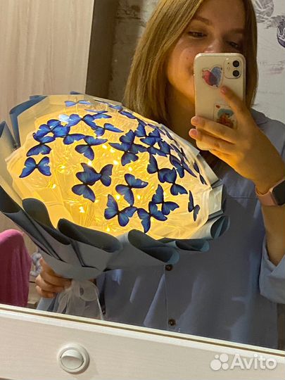 Букет из бабочек