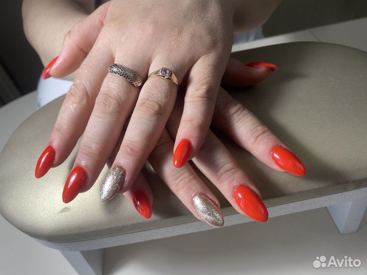 Маникюр+покрытие на дому