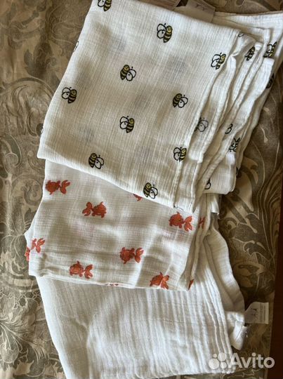 Муслиновые пеленки бу Aden&Anais