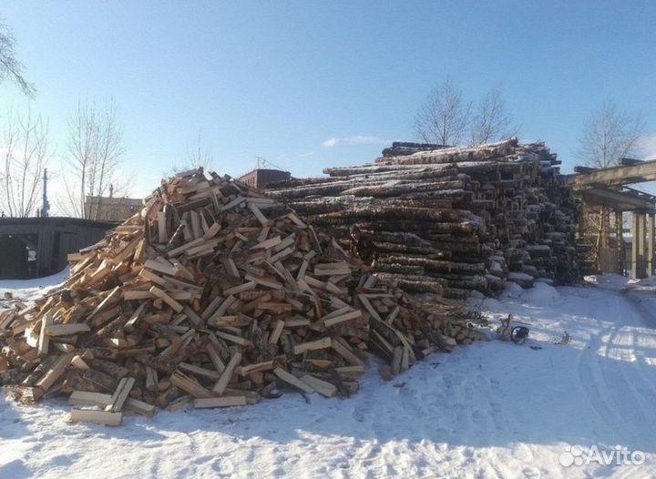 Дрова колотые ольха