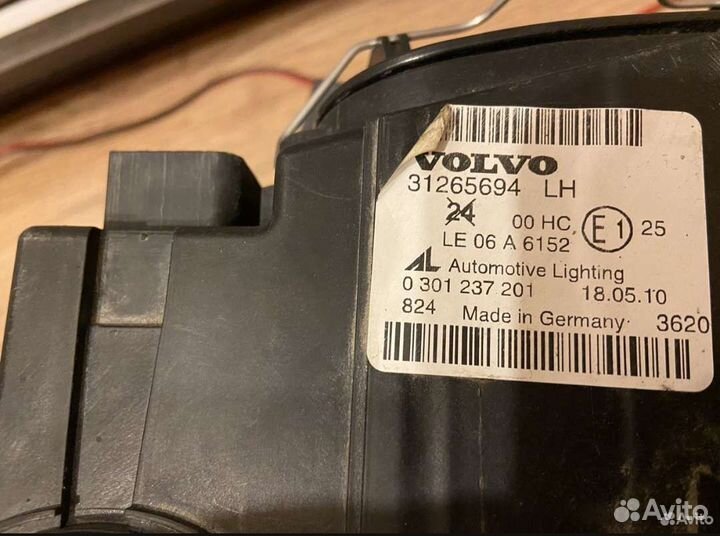 Фара левая, Volvo V50, S40, C30