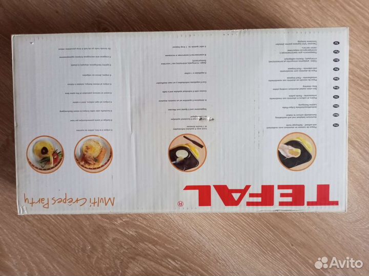 Блинница электрическая tefal Multi Crepes Party