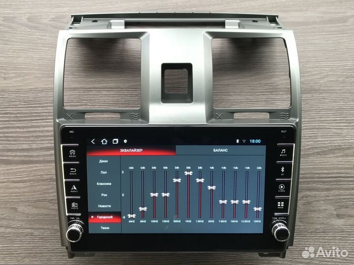 Магнитола UAZ Patriot 12-16 + физические кнопки