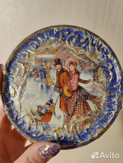 Декоративная тарелка