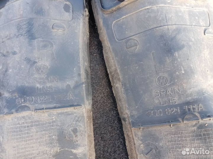 Накладка переднего крыла Volkswagen Polo 4