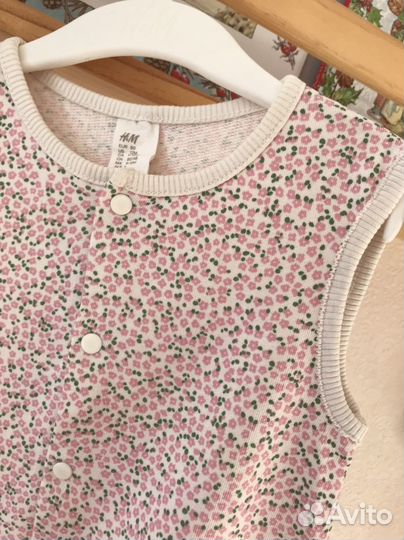 Легкий хлопковый комбинезон от HM 80 размера