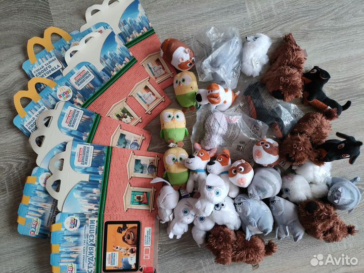 Игрушки из Макдональдс Снупи/Тайная жизнь