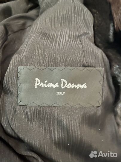 Шуба норковая blackglama с капюшоном из соболя