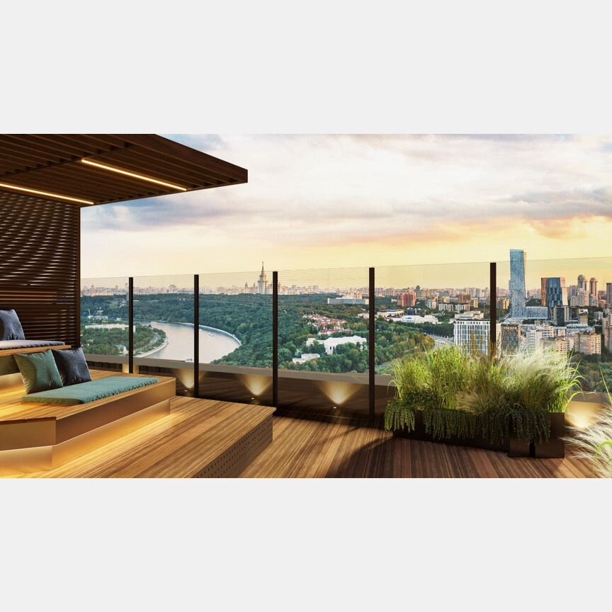 1-к. квартира, 64 м², 30/41 эт.