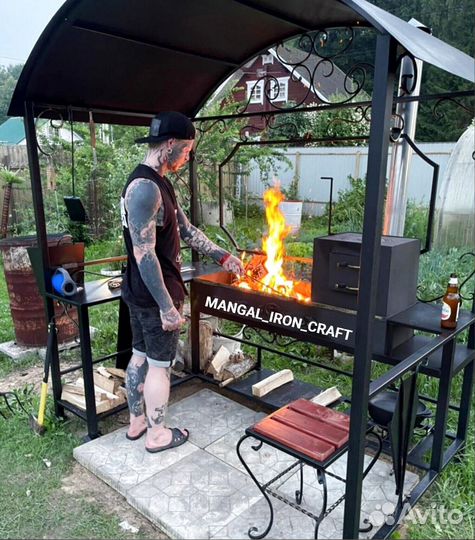 Мангал лофт