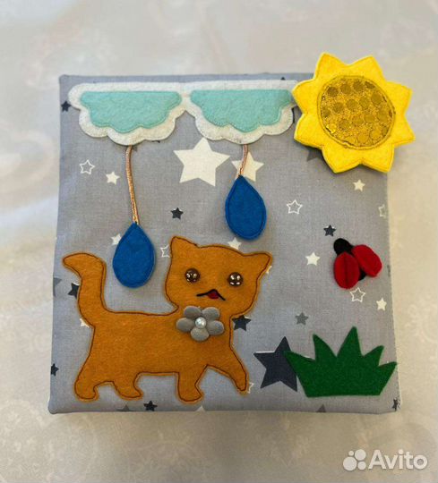 Книжка из фетра