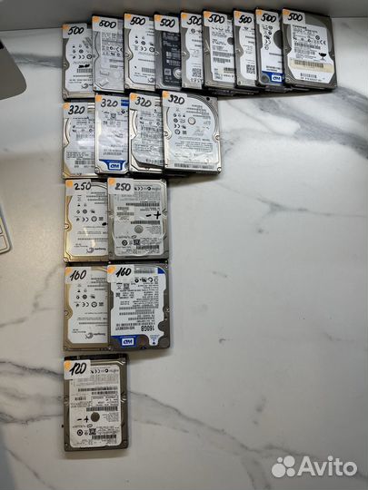 Жесткие диски для ноутбука, приставки