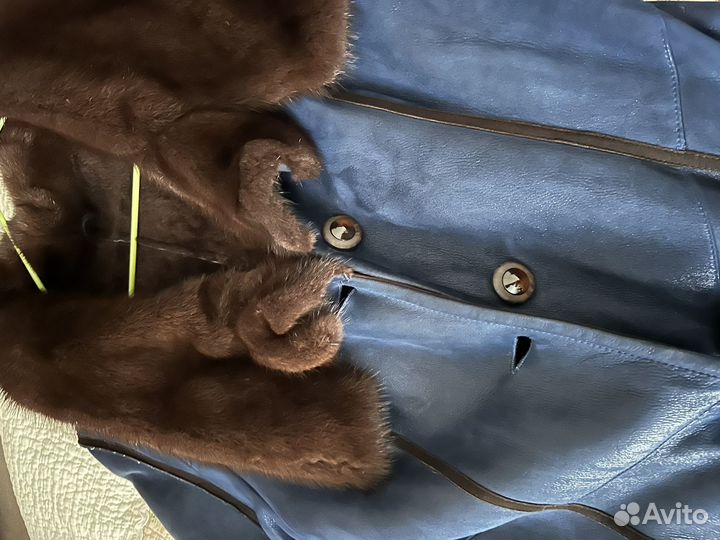 Дубленка натуральная женская 48 50