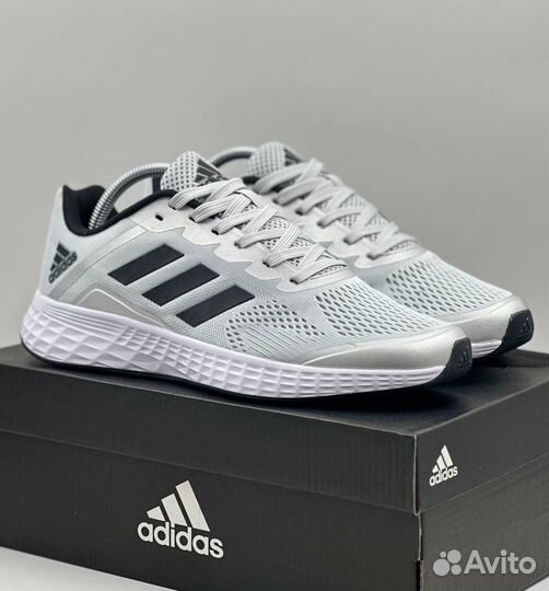 Кроссовки мужские серые Adidas новые 41-45р