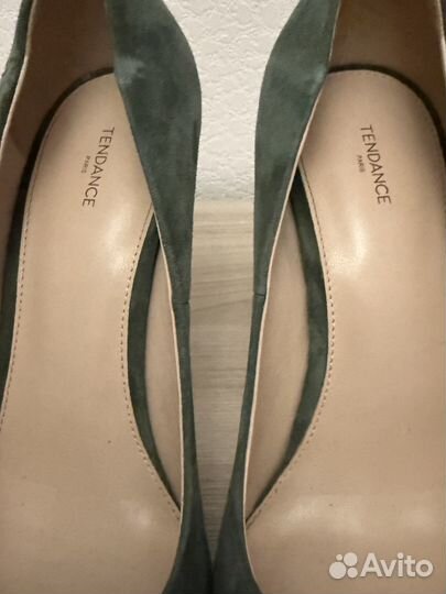 Туфли натуральная замша 37