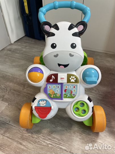 Ходунки Fisher price зебра