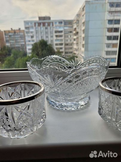 Хрустальные вазы