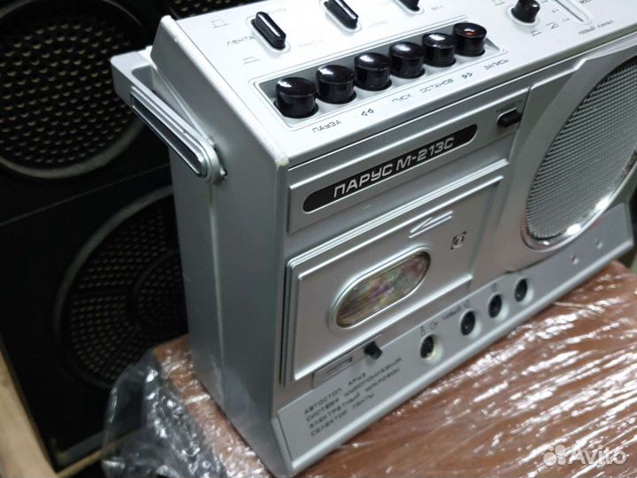 Кассетный магнитофон Парус м213с