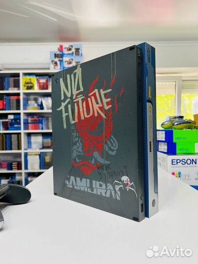 Xbox One X 1Tb Cyberpunk 2077 Limited Edition + 40