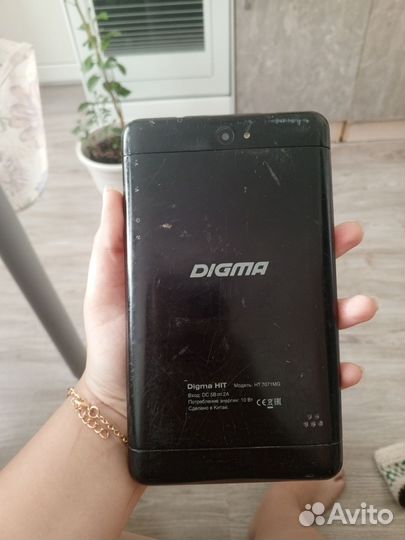 Планшет Digma не рабочий на запчасти