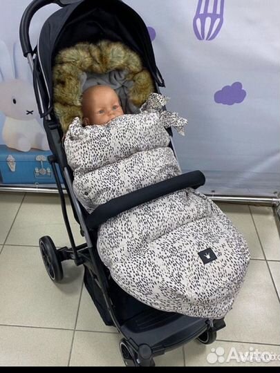 Новый зимний конверт в коляску