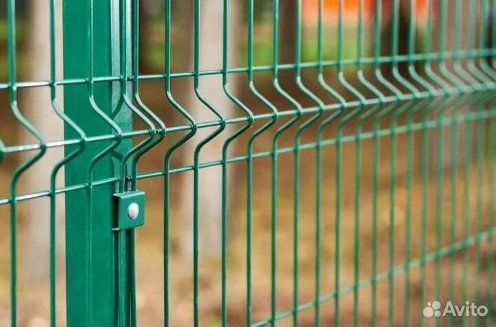3д забор из сетки гиттер