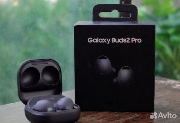 Samsung galaxy buds 2 Pro. Чёрный. Новый.Рассрочка