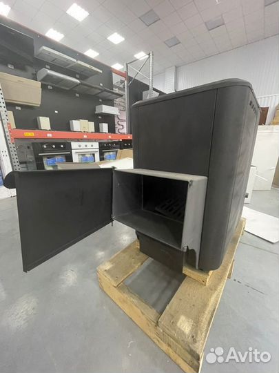 Банная печь нмк Сибирь с баком 50 л