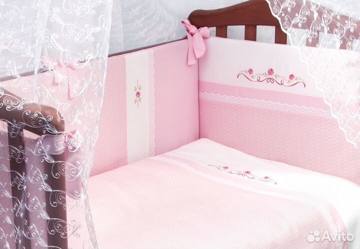 Постельное белье в детскую кроватку