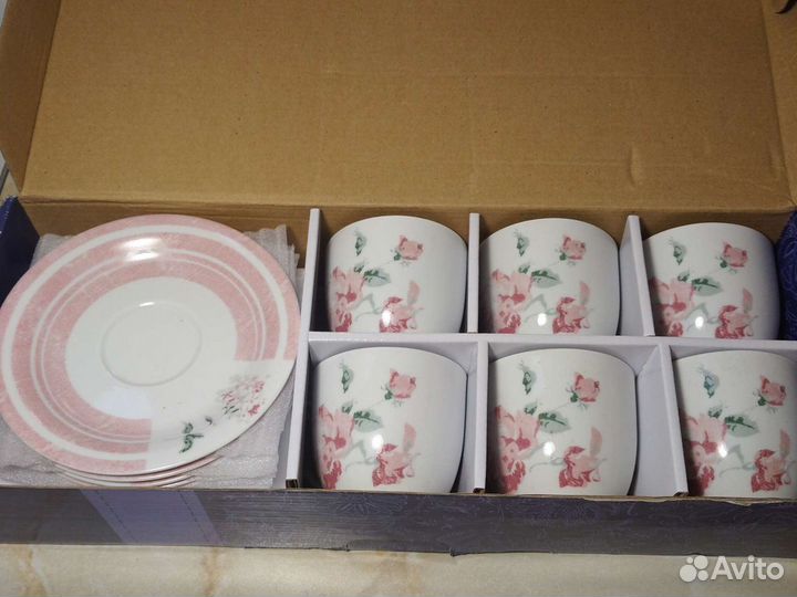 Сервиз чайный новый 12 предметов