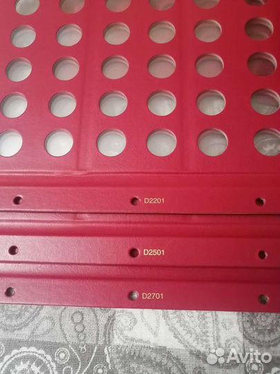 Листы для монет фирмы Коллекционер